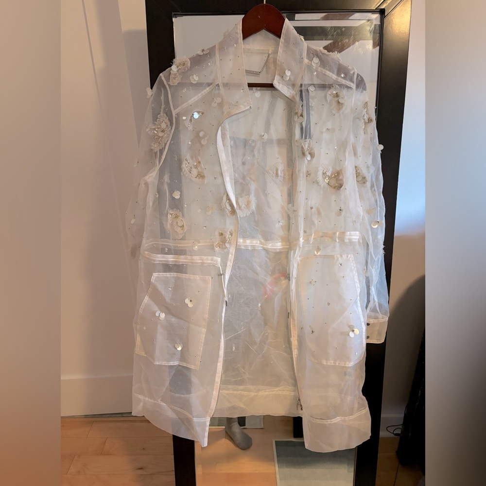 NWT tahari  beaded jacket